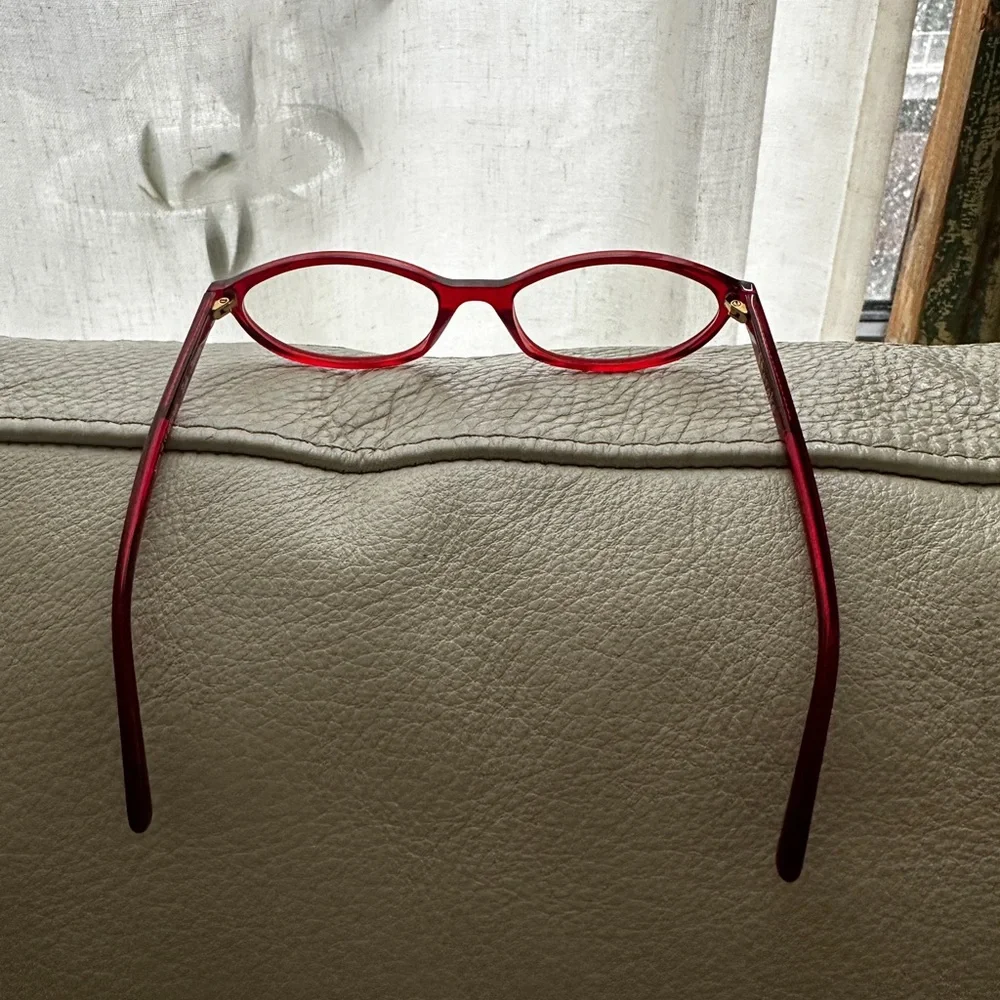 Shevoke red maroon cherry Zulu blue light glasses - Picture 6 of 10